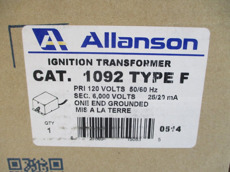 ALLANSON 1092 TYPE F 120V NSMP