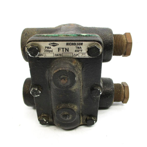 SPENCE NICHOLSON 150511YT FTN 250PSI 1" NSNP