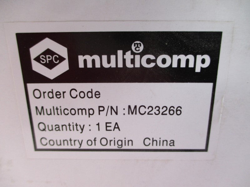 MULTICOMP MC23266 220-240VAC 0.24/0.27A NSMP