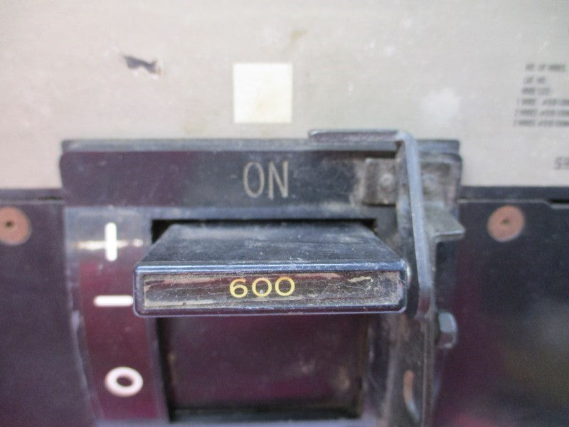SQUARE D MA36600 SER. 2 600V 600A UNMP