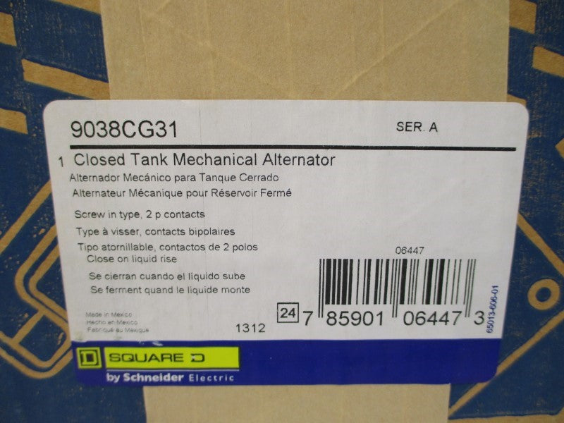 SQUARE D 9038CG31 SER. A 460/575V NSMP
