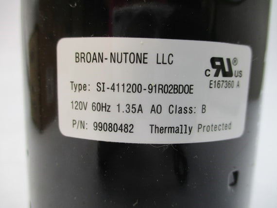 BROAN-NUTONE SI-411200-91R02BD0E 99080482 120V 1.35A NSMP