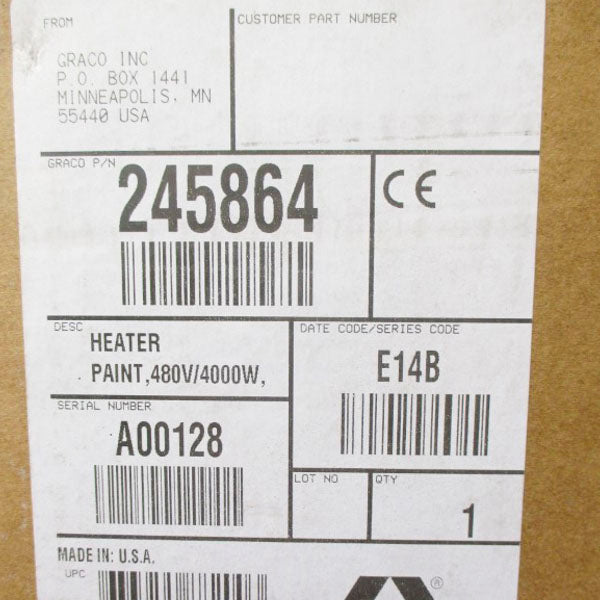 GRACO 245864 480V 8.3A 7250PSI NSMP