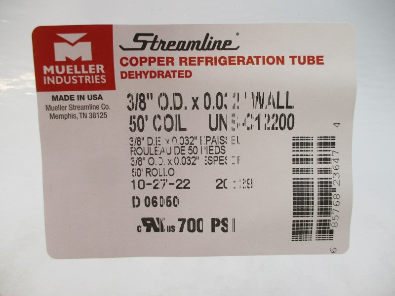MUELLER INDUSTRIES D06050 700PSI 3/8" NSMP