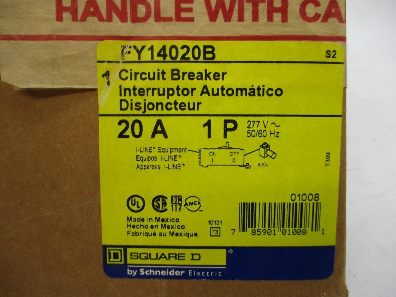 SQUARE D FY14020B SER. 2 277V 20A NSFS