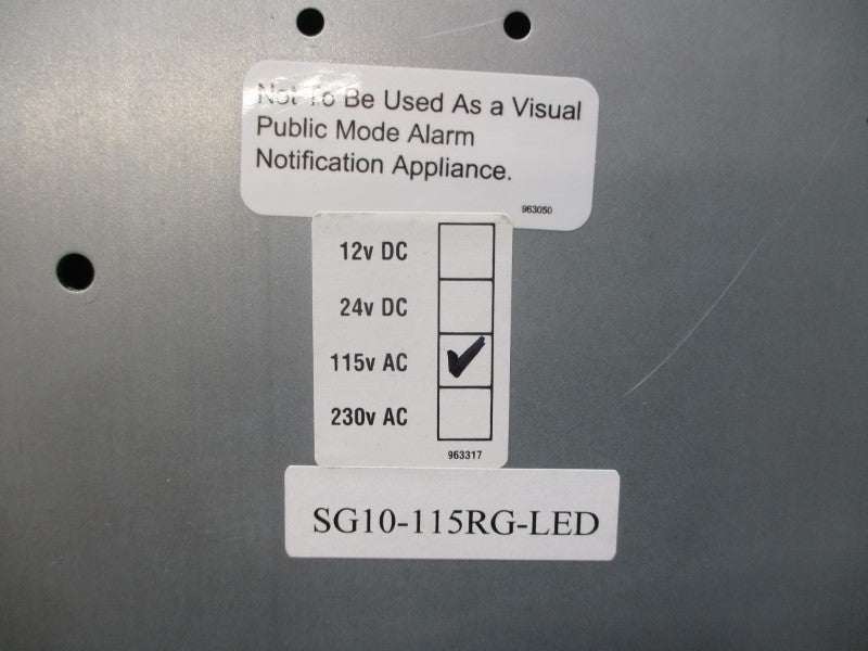 TRI LITE SG10-115RG-LED 115VAC NSMP