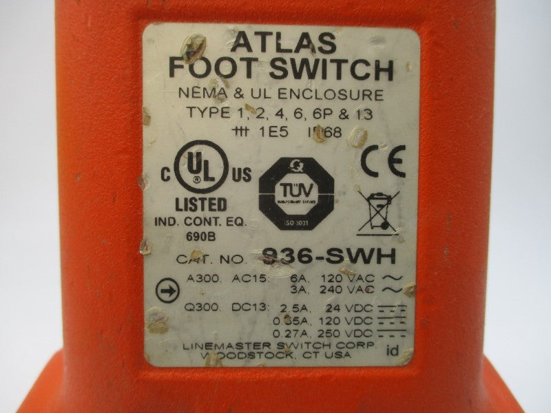 ATLAS 936-SWH 120/240VAC 3/6A (AS PICTURED) NSNP