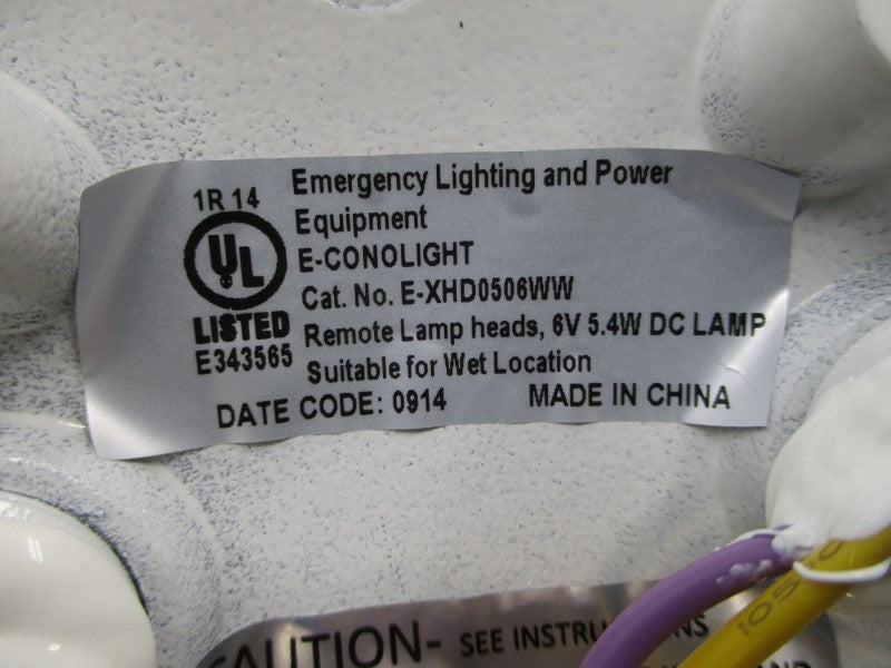 E-CONOLIGHT E-XHD0506WW 6VDC NSMP