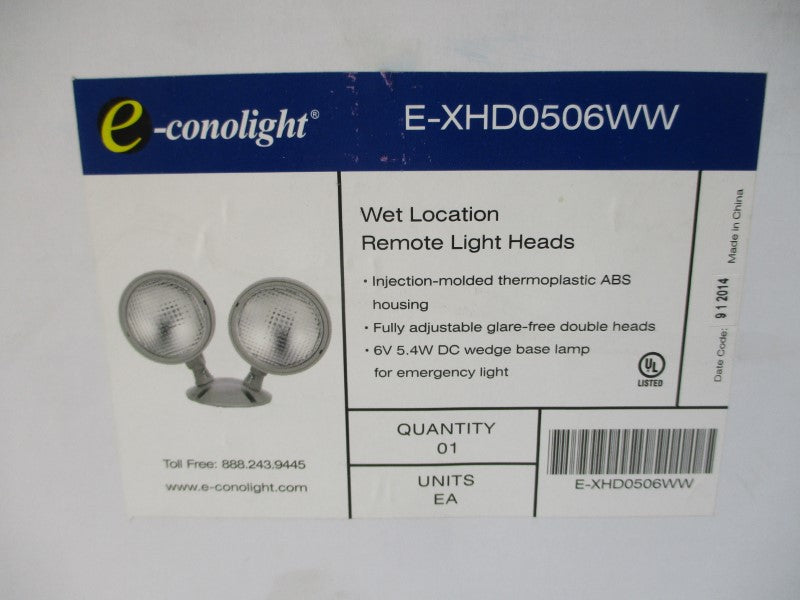 E-CONOLIGHT E-XHD0506WW 6VDC NSMP