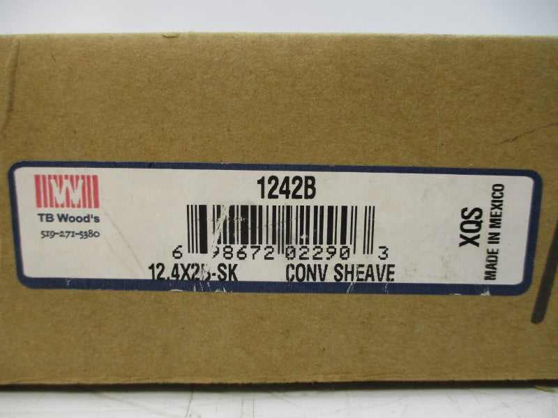 TB WOODS 1242B 12.4X2B-SK NSFS