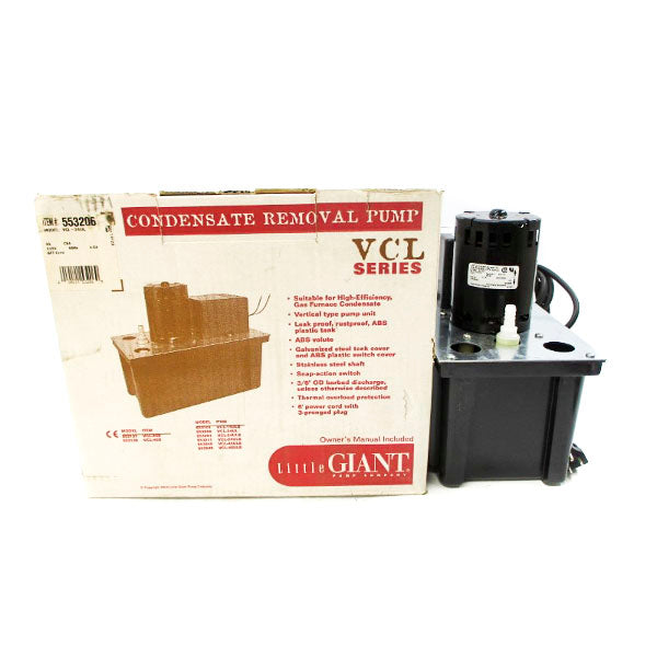 LITTLE GIANT 553206 VCL-24UL 115V 2.5A NSMP