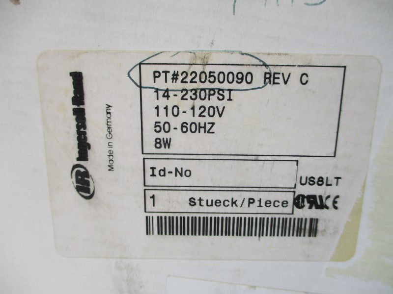 INGERSOLL RAND 22050090 110-120V 14-230PSI NSMP