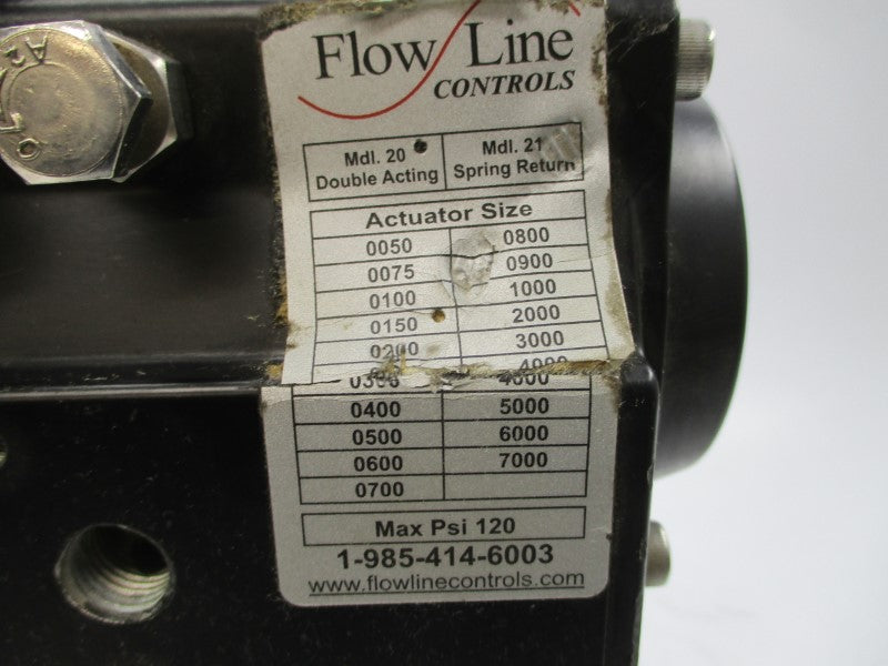 FLOW LINE CONTROLS 71-CI-DI-ISO-416-EPDM 120PSI NSNP