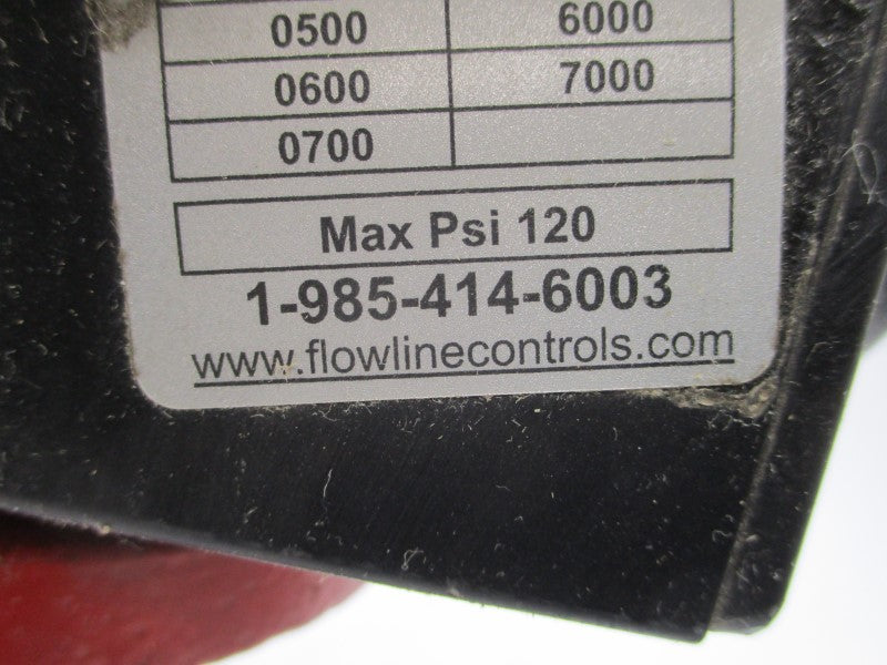 FLOW LINE CONTROLS CI-DI-ISO-416-EPDM SERIES 71 120PSI NSNP