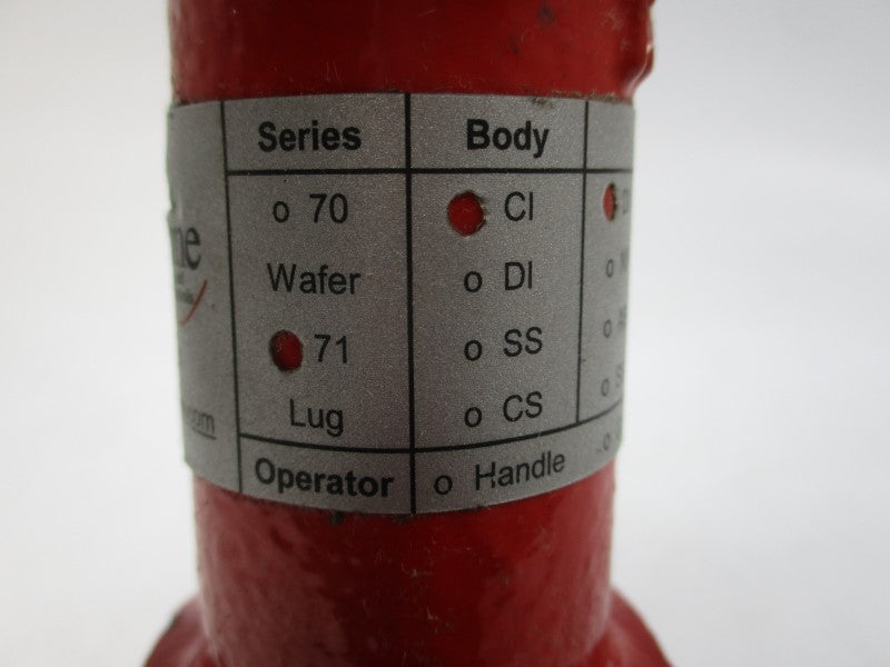 FLOW LINE CONTROLS CI-DI-ISO-416-EPDM SERIES 71 120PSI NSNP