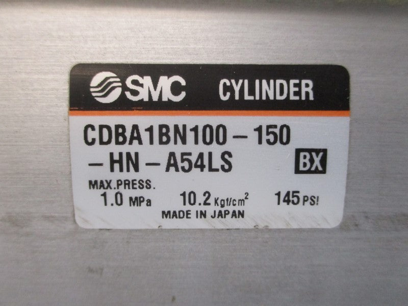 SMC CDBA1BN100-150-HN-A54LS 145PSI UNMP