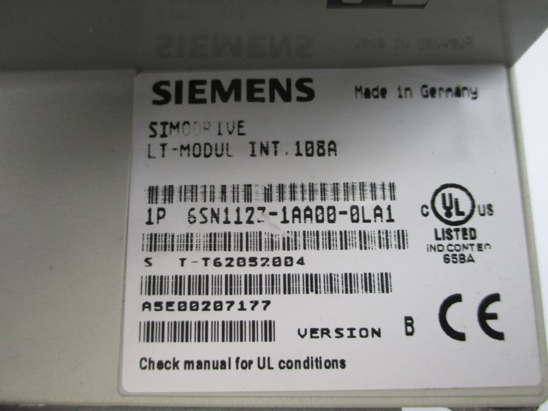 SIEMENS 6SN1123-1AA00-0LA1 (AS PICTURED) UNMP
