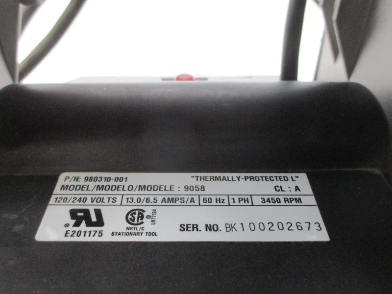 INDUSTRIAL MRO 980310-001 9058 120/240V 13.0/6.5A (AS PICTURED) NSNP