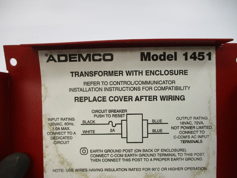 ADEMCO SA1451 120VAC 1.0A NSNP
