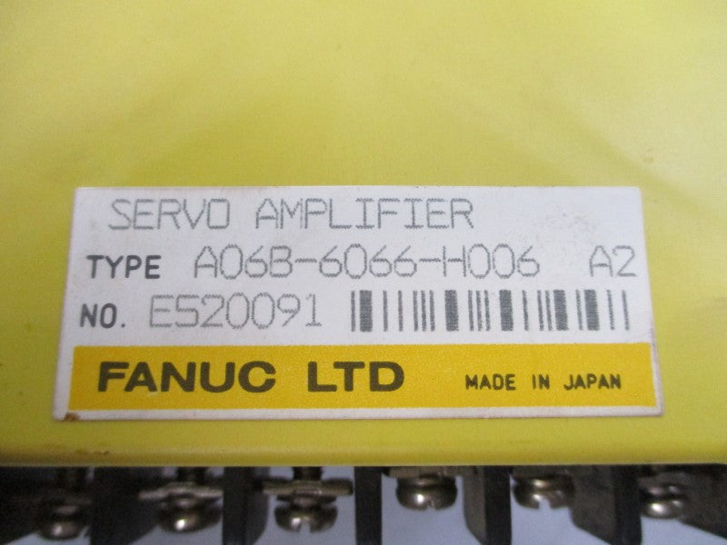 FANUC A06B-6066-H006 (NO COVER) UNMP