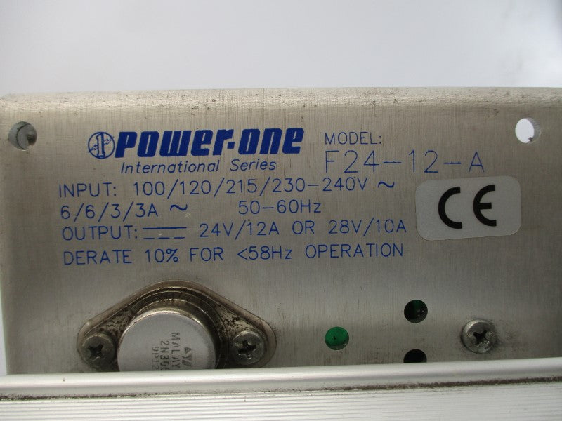 POWER-ONE F24-12-A 230-240V 12A (AS PICTURED) NSNP