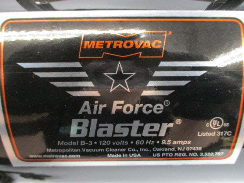 METROVAC B-3 120V 9.5A NSMP