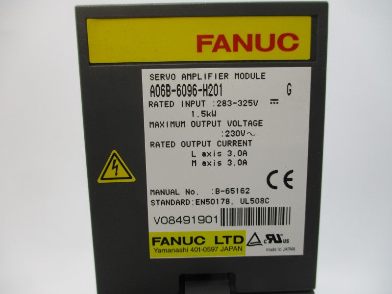 FANUC A06B-6096-H201 283-325V 3.0A NSMP