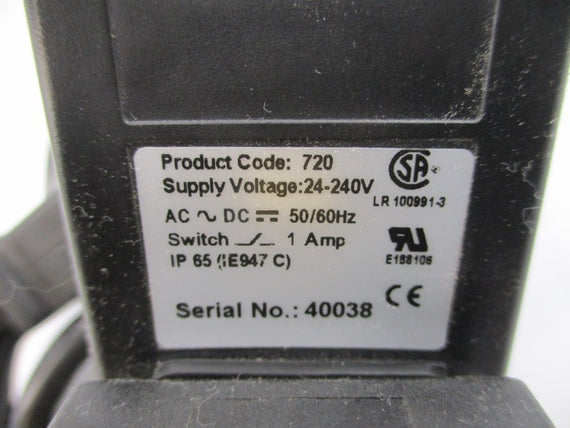 INGERSOLL RAND 54410931 SER. 83 24-240VAC 1A 250PSI 1/4" NSMP