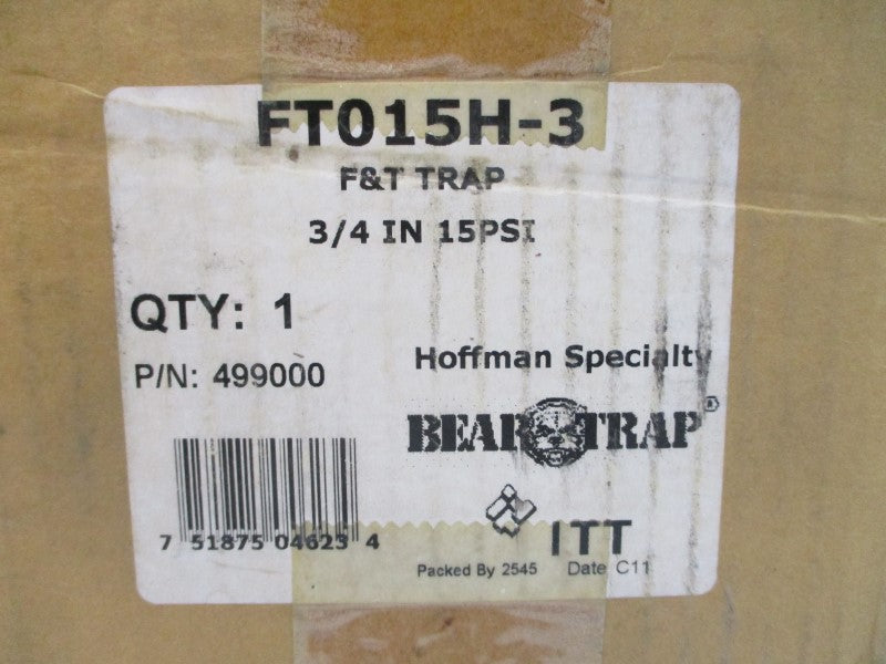 ITT FT015H-3 499000 250PSI 3/4" NSMP