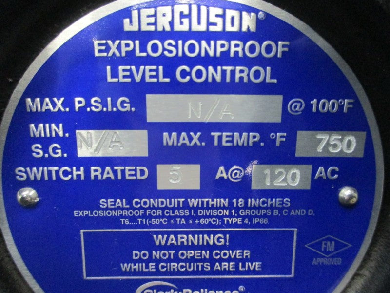 JERGUSON JSCK1TS7J7D8 120VAC 5A NSNP
