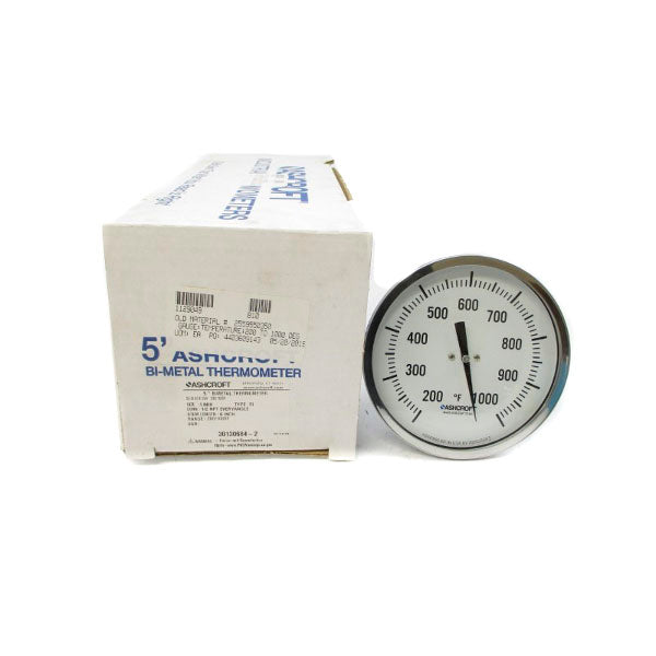 ASHCROFT 50EI60E060 200/1000'F 5" STEM6 NSMP