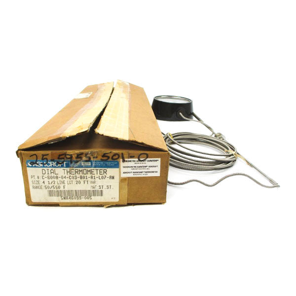 ASHCROFT C-600A-04-C03-B01-A1-L07-AN 50/550'F 4-1/2" NSMP