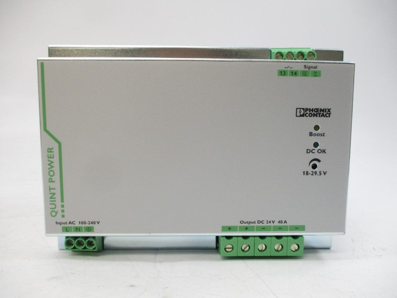 PHOENIX CONTACT QUINT-PS/1AC/24DC/40 2866789 100-240V 11.9-5.0A NSMP