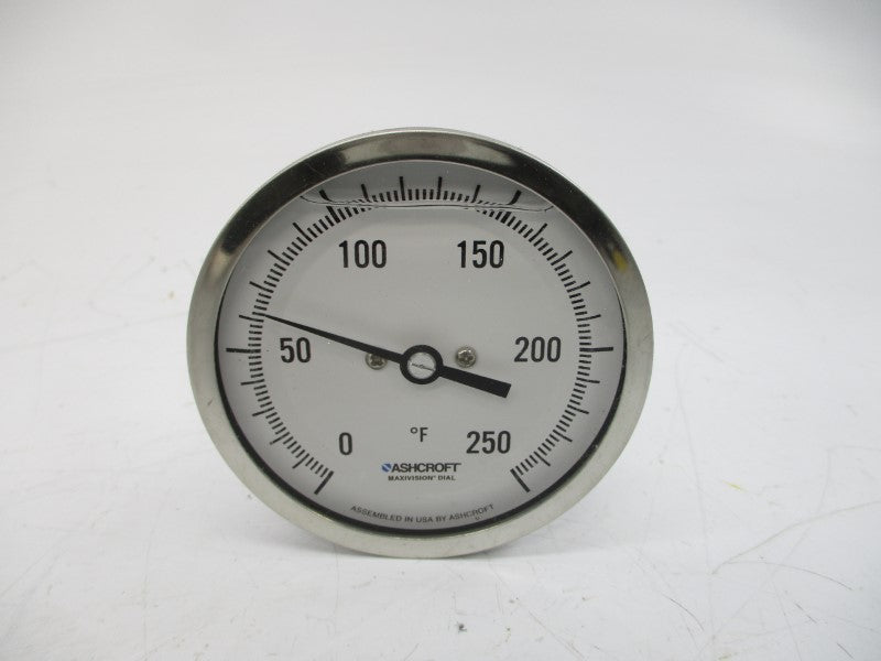 ASHCROFT 30EL60R060 0/250'F 3" STEM6 NSMP
