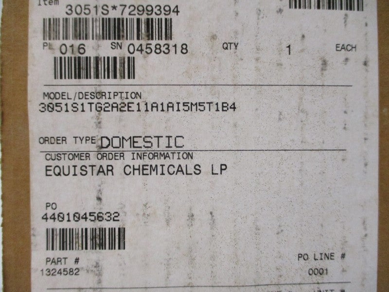 ROSEMOUNT 3051S1TG2A2E11A1AI5M5T1B4 10.5-30VDC 0-150PSI NSMP