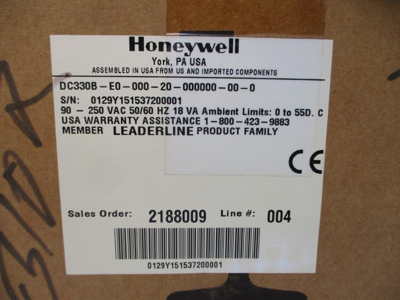 HONEYWELL DC330B-E0-000-20-000000-00-0 90-250VAC NSMP
