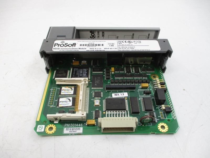PROSOFT TECHNOLOGY MVI46-MCM F/W 1.03 5.1VDC NSMP