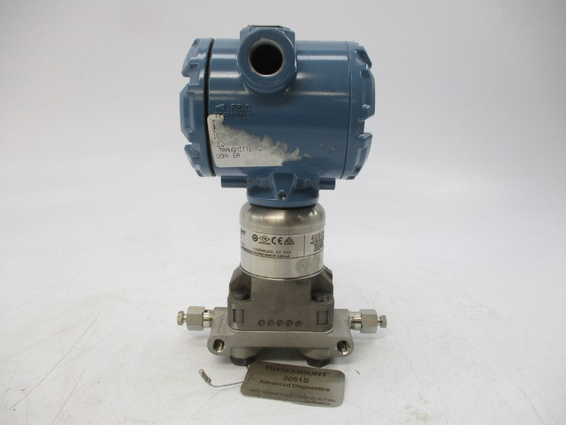 ROSEMOUNT 3051S1CD1A2E12A1ADA2K5L4 10.5-30VDC 2000PSI NSNP