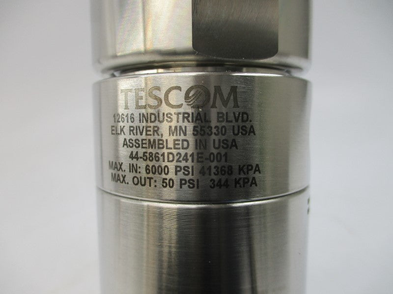 TESCOM 44-5861D241E-001 115VAC 50-6000PSI NSNP