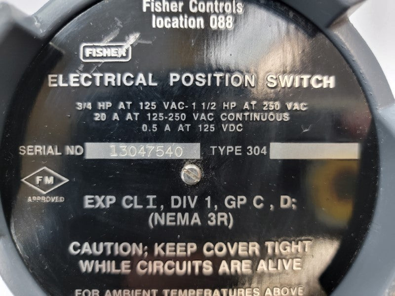 FISHER CONTROLS 304 125-250VAC 20A NSNP