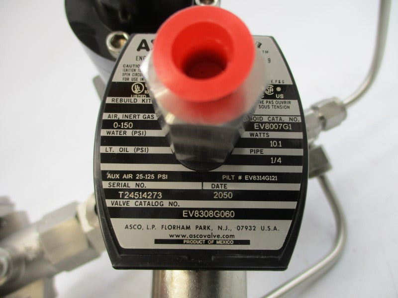 ASCO EV8308G060 110/120V 0-150PSI 1/4" NSMP