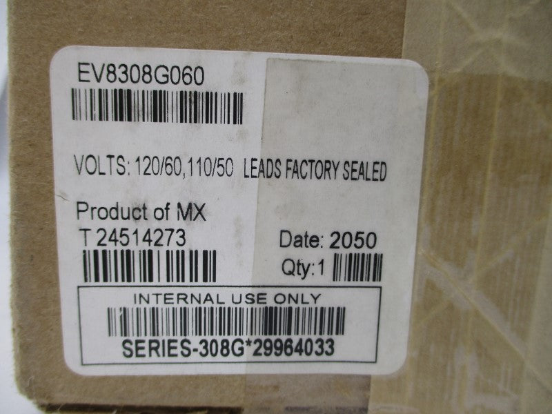 ASCO EV8308G060 110/120V 0-150PSI 1/4" NSMP