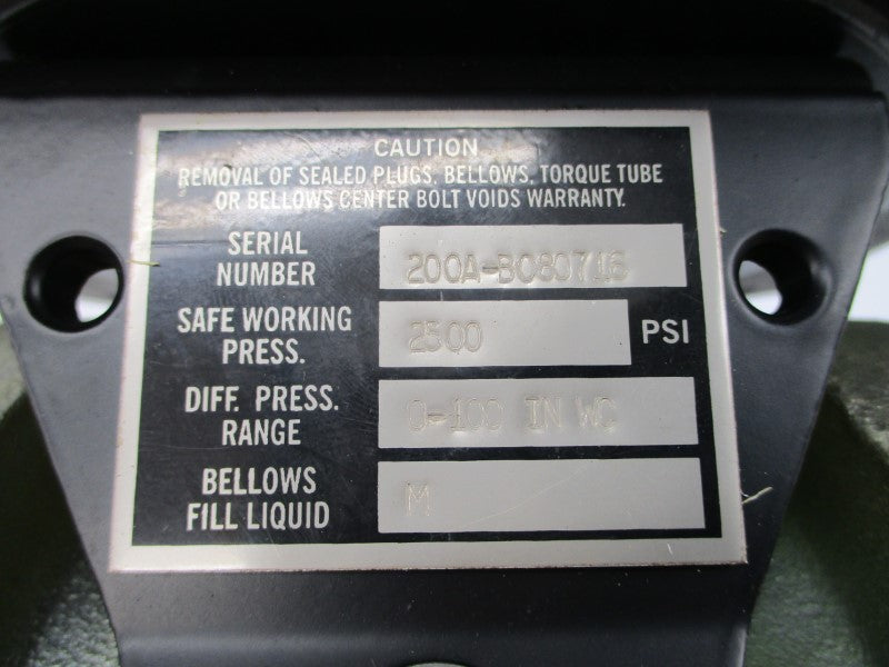 ITT BARTON 54925 0-20GPM 250PSI NSNP