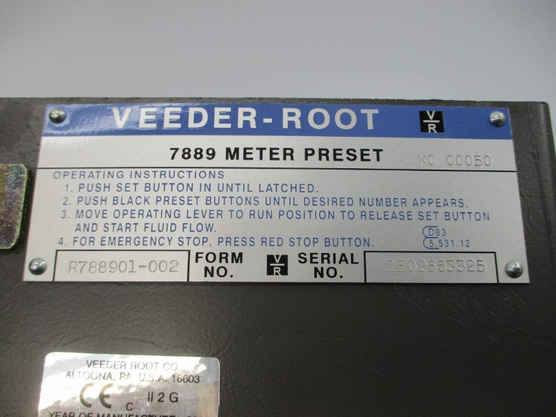 VEEDER-ROOT 7889 R788901-002 NSNP