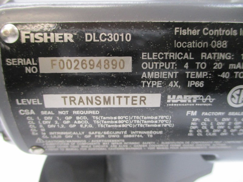 FISHER CONTROLS DLC3010 12-30VDC NSNP