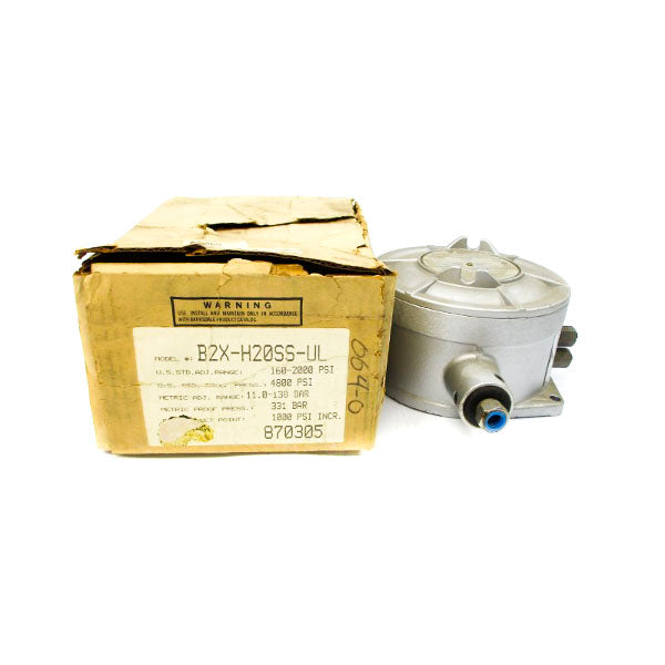 BARKSDALE B2X-H20SS-UL 480VAC 10A 160-2000PSI NSMP