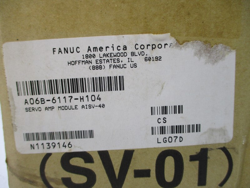 FANUC A06B-6117-H104 283-339V 13A NSMP