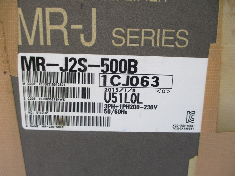 MITSUBISHI MR-J2S-500B 200-230VAC 21.7A NSMP