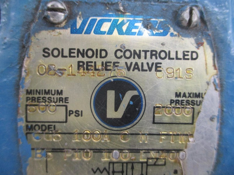 VICKERS CG5100ACMFTWL 02-144275 500-2000PSI UNMP