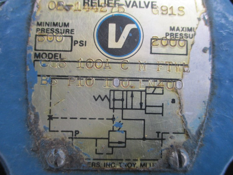 VICKERS CG5100ACMFTWL 02-144275 500-2000PSI UNMP